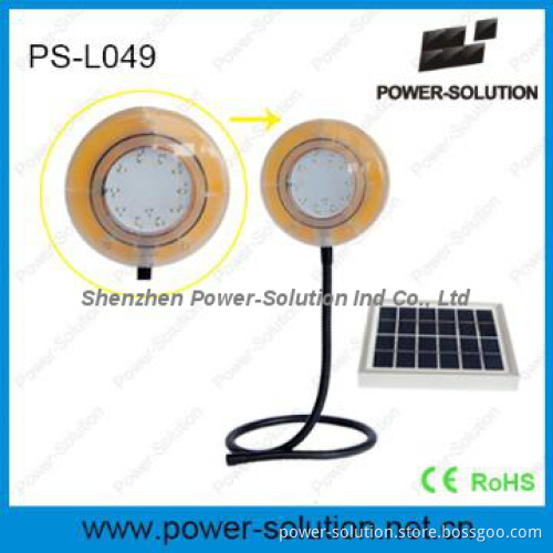 portable solar charger with light for rural areas